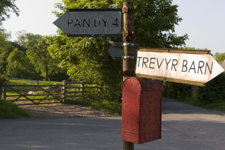 Image of a local signpost
