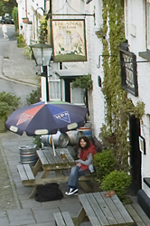 Image of the The Angel pub in Grosmont
